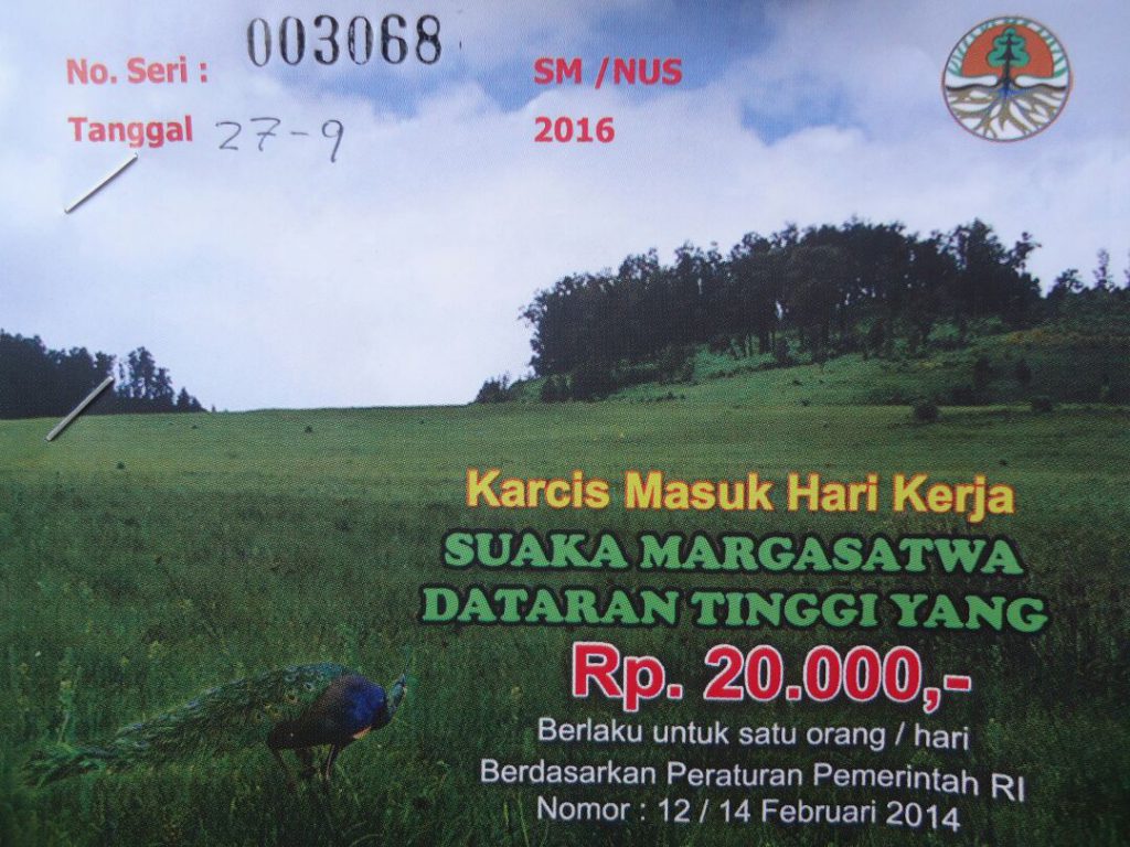 retribusi gunung argopuro Retribusi Gunung Argopuro