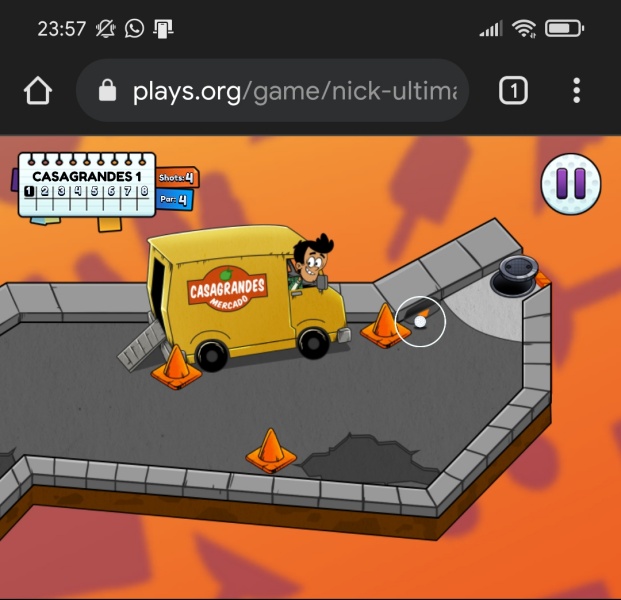 nick ultimate golf play