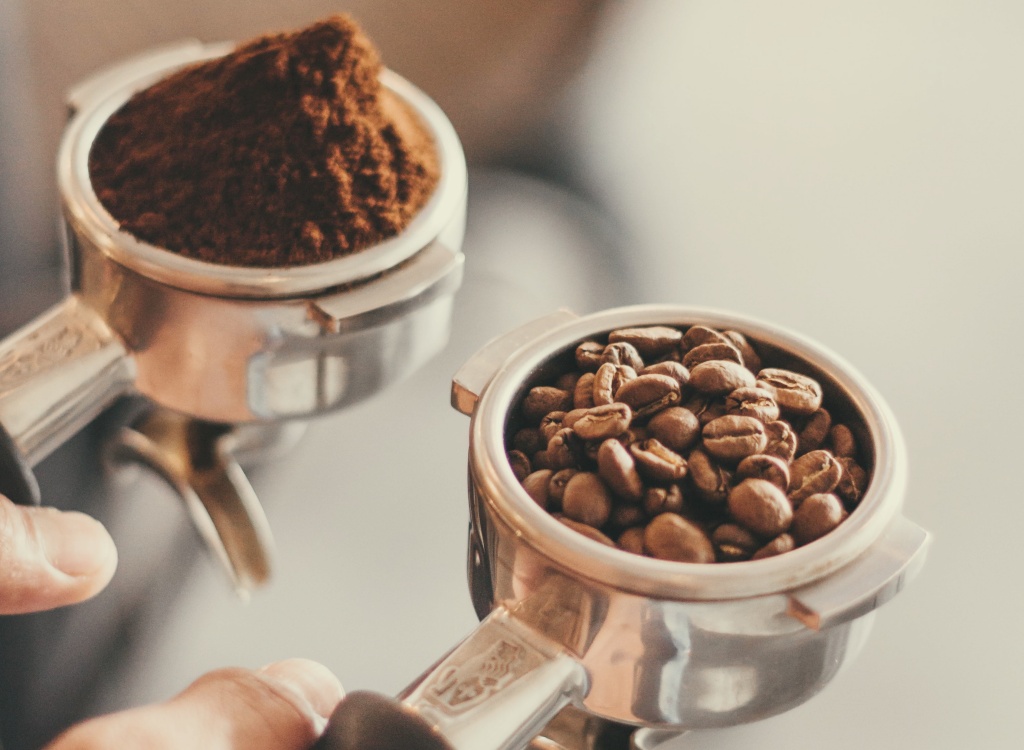 biji kopi bubuk
