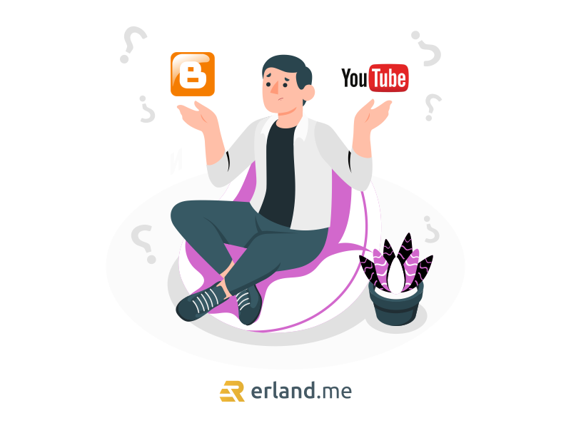 blogger atau youtuber