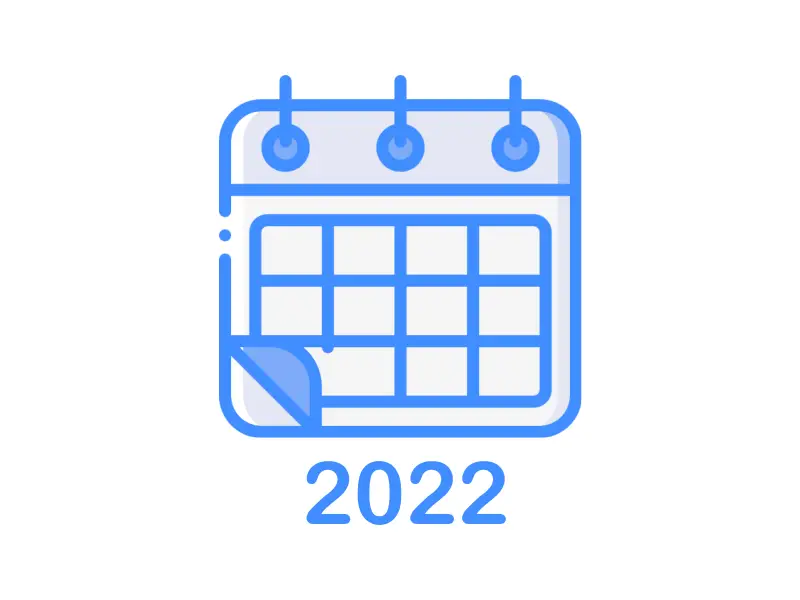 kalender 2022